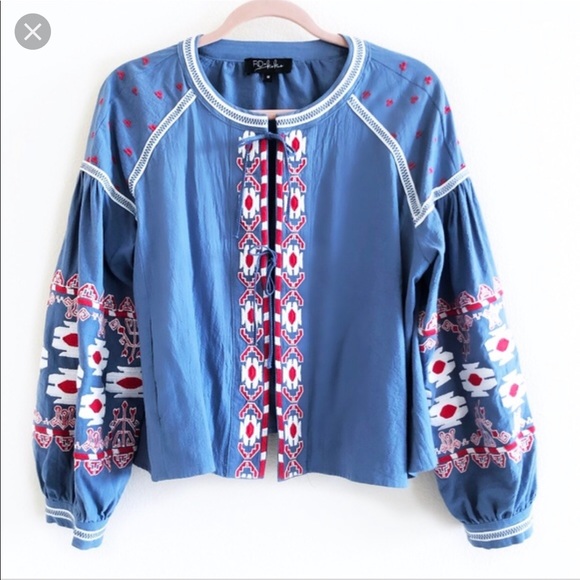 Anthropologie Tops - 🔥RD & KOKO anthropologie embroidered top🔥